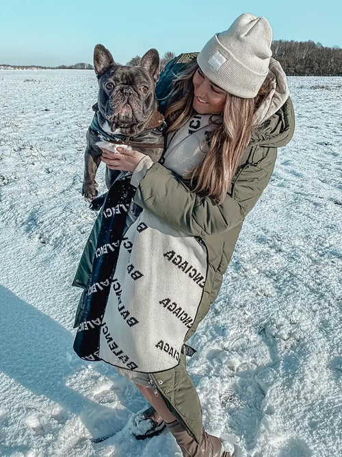 Long Thickened Down Puffer Coat