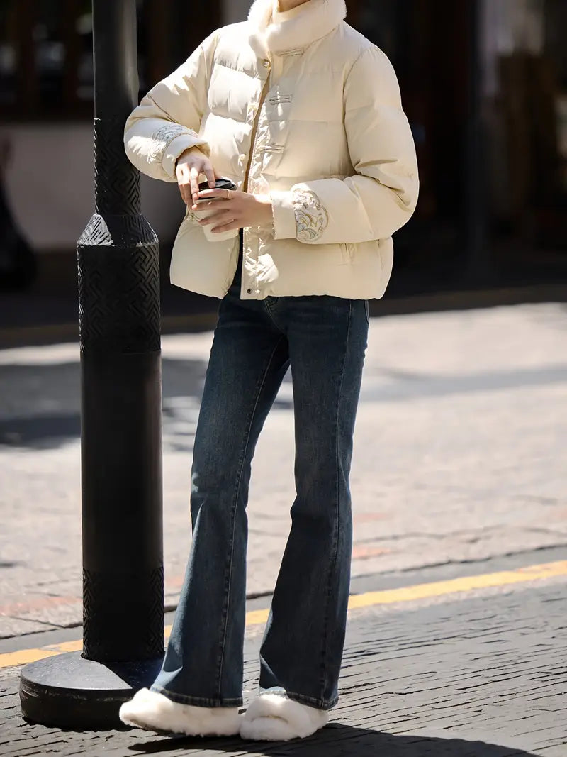 Women'S Short Puffer Jacket
